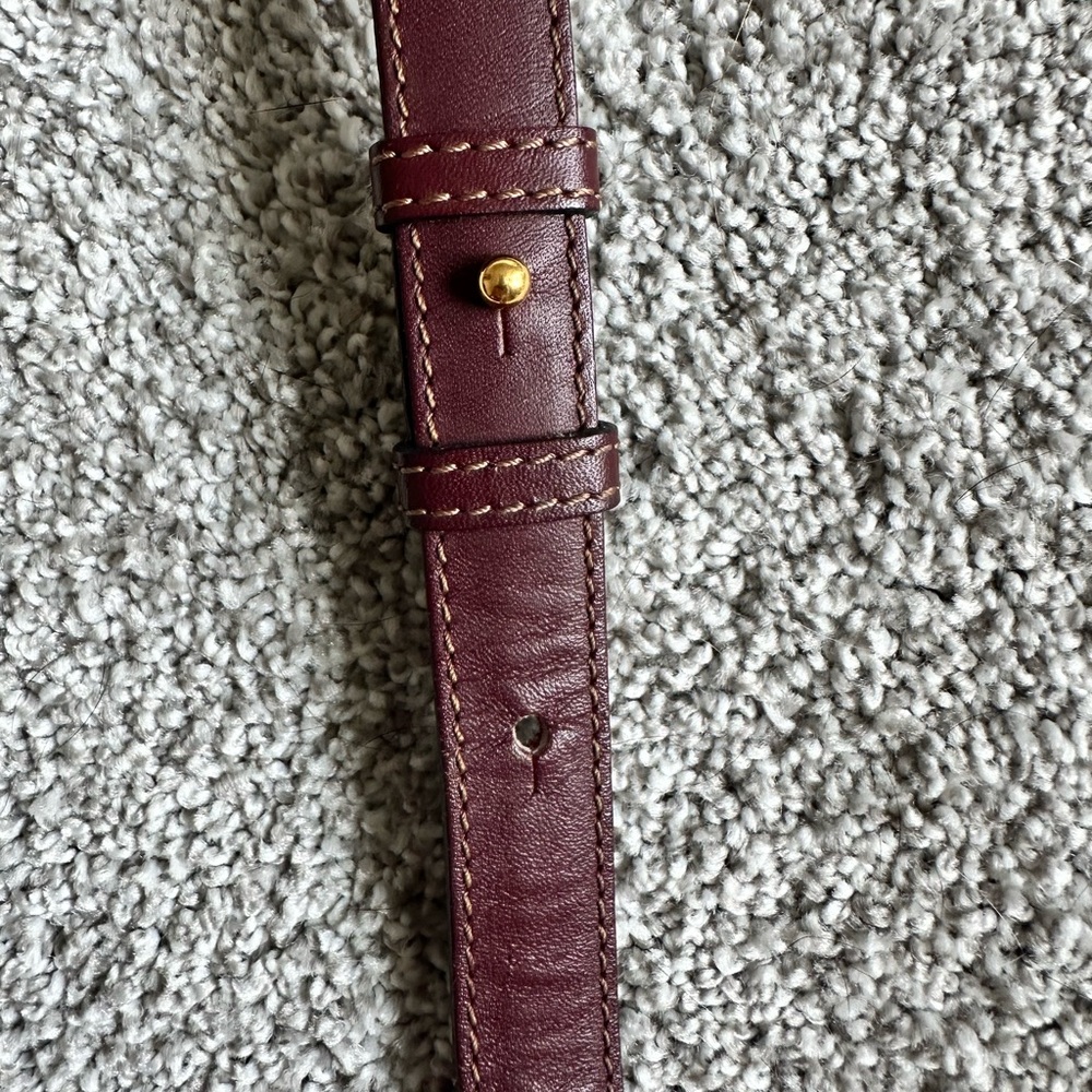 Cartier Must de Cartier Bordeaux Leather Crossbody/Shoulder Bag Pre Loved beauty - Picture 16 of 16